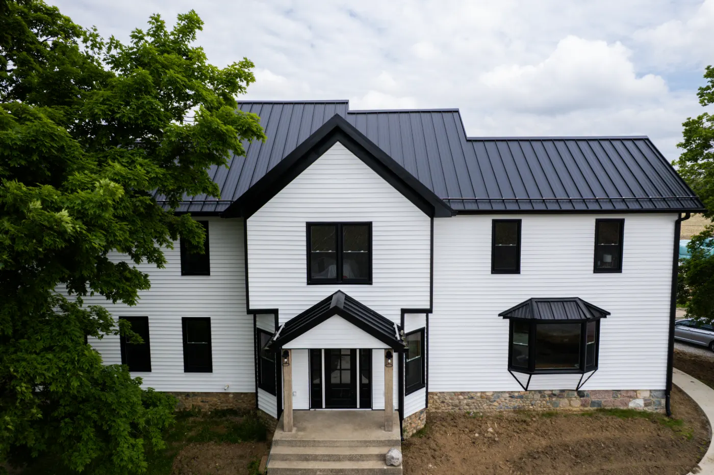 Siding by Morse Reservoir Siding Company near Tipton, IN